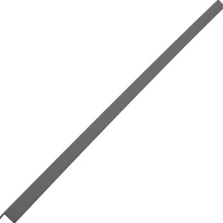 vidaXL -hoekplint -grijs -wpc