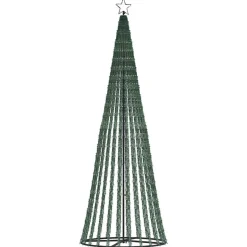 Vidaxl Led-kunstkerstboom 1 Wit 247 Cm
