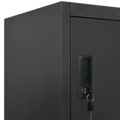 Vidaxl Lockerkast 1 Antraciet Opbergkast
