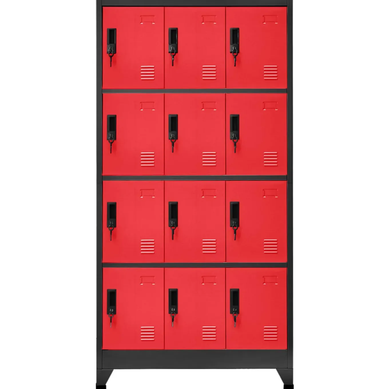 Vidaxl Lockerkast 1 Antraciet Opbergkast