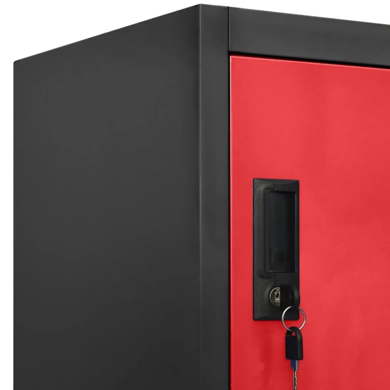 Vidaxl Lockerkast 1 Antraciet Opbergkast