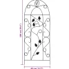 Vidaxl Plantenrek 3 Zwart Klimrek