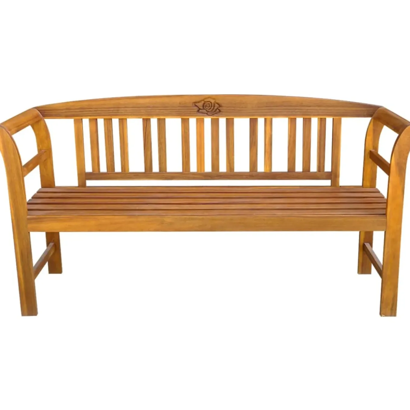 Vidaxl - Tuinbank - Acaciahout - Bruin - 157x45x82,5 Cm