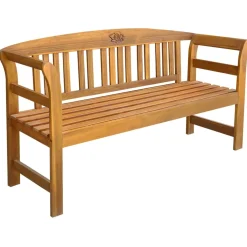 Vidaxl - Tuinbank - Acaciahout - Bruin - 157x45x82,5 Cm