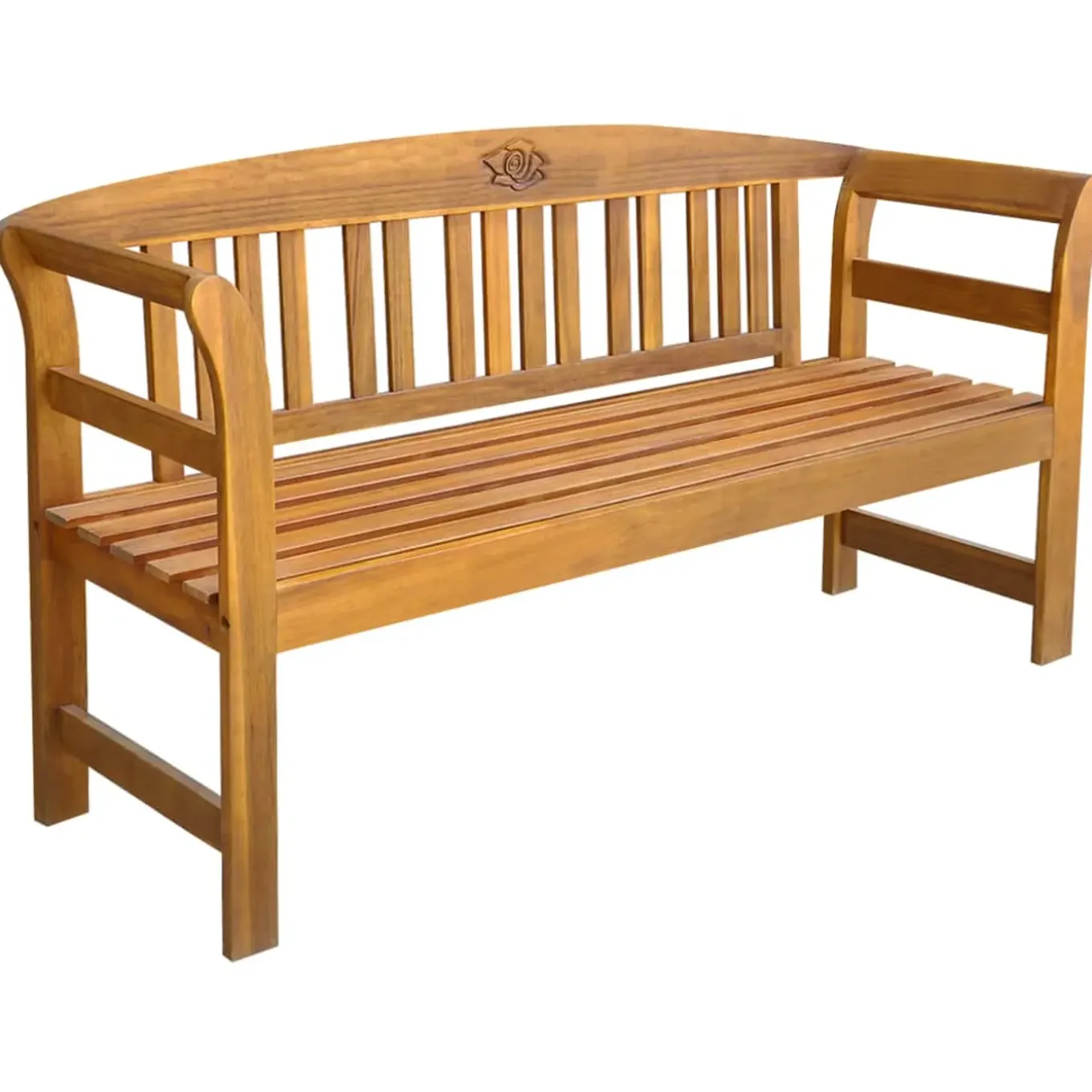 Vidaxl - Tuinbank - Acaciahout - Bruin - 157x45x82,5 Cm