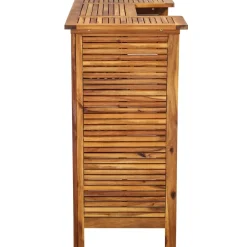 vidaXL Tuinbank Bruin tuinbankje