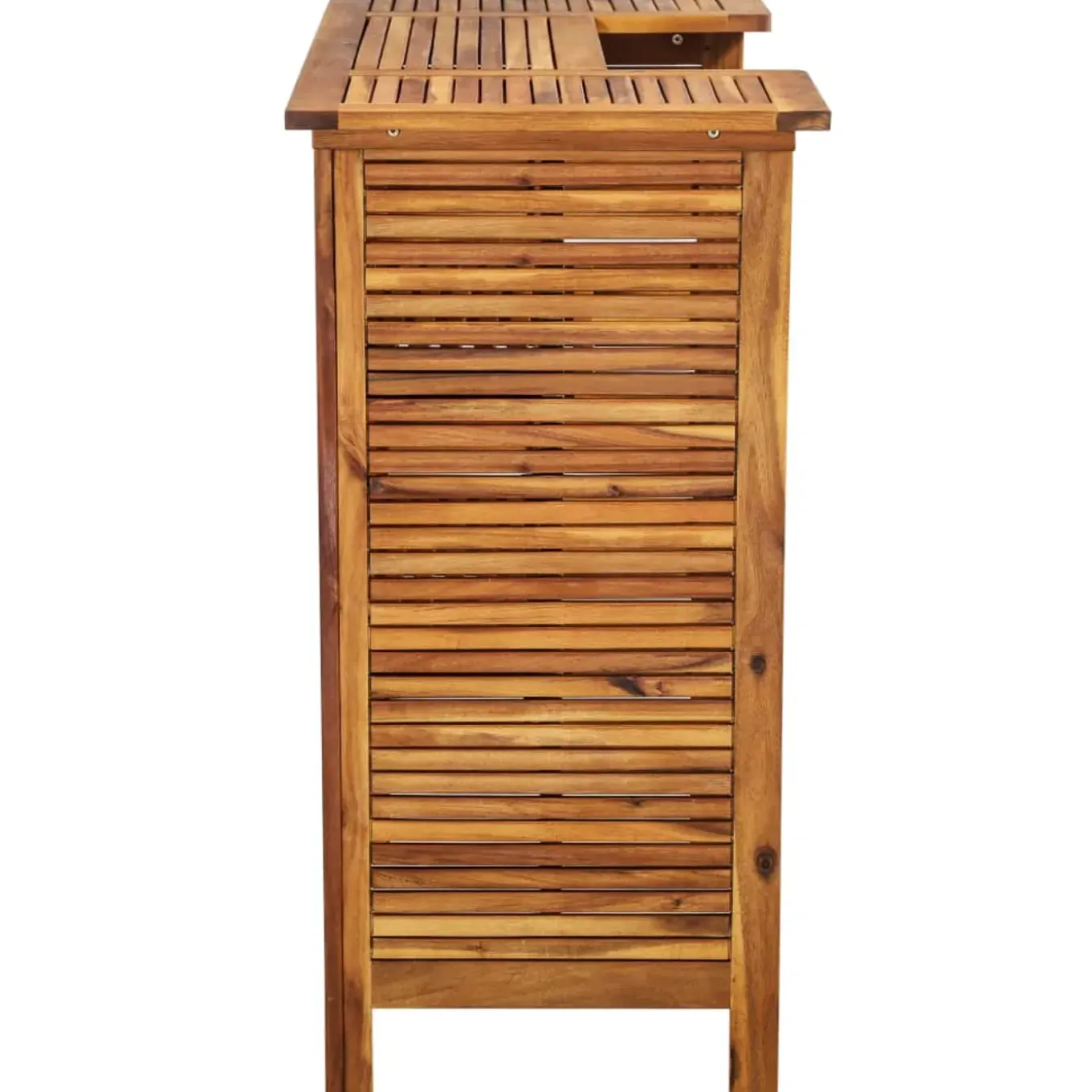 vidaXL Tuinbank Bruin tuinbankje