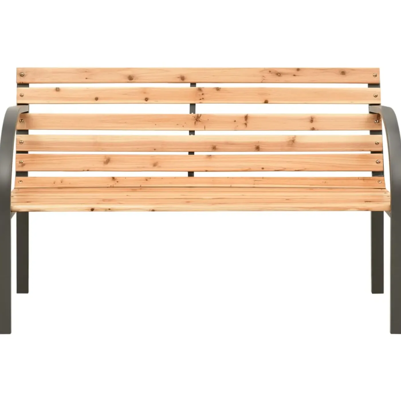 vidaXL Tuinbank 1 Bruin tuinbankje