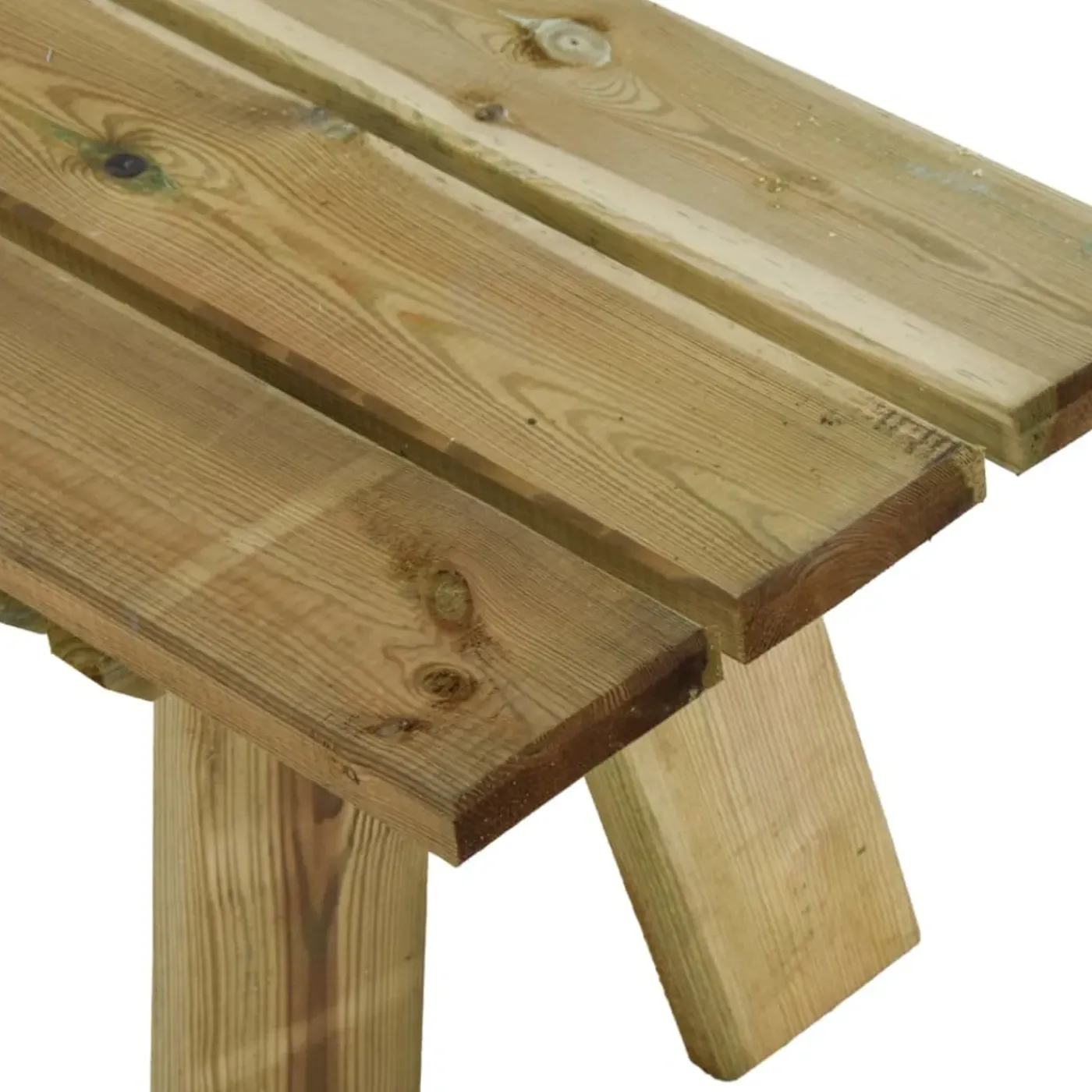 vidaXL -tuinbank -bruin -110 X 38 X 45 Cm -grenenhout