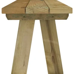 vidaXL -tuinbank -bruin -110 X 38 X 45 Cm -grenenhout