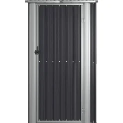 Vidaxl -tuinschuur -antraciet -staal
