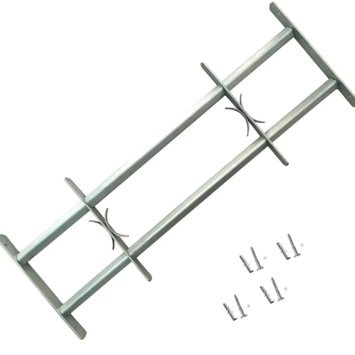 vidaXL 1 Zilver 500-650 mm