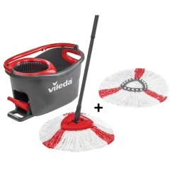 Vileda EasyWring microvezel mop + CleanTurbo Emmer
