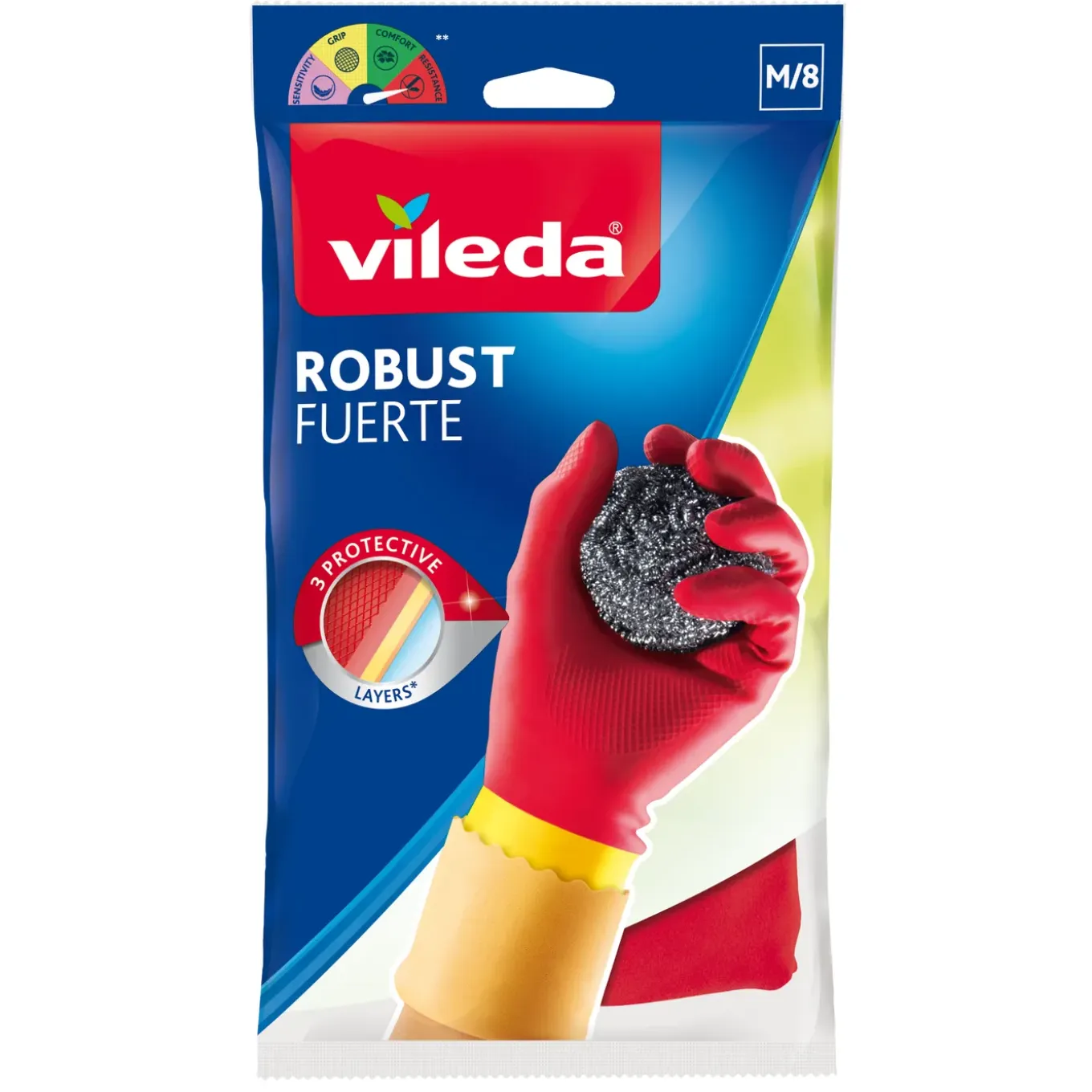 Vileda handschoenen Robuust M