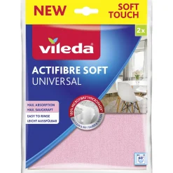 Vileda microvezeldoekjes Soft Touch Actifibre Soft 2st