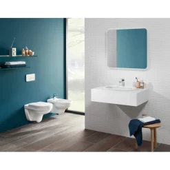 Villeroy & Boch O.novo Wandbidet - Met Overloop - 1 Kraangat - White Alpine (glans Wit)