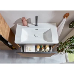 Villeroy & Boch Subway 3.0 Meubelwastafel - 80x47cm - 1 Kraangat - Met Overloop - White Alpine