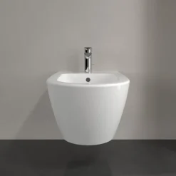 Villeroy & Boch Subway 2.0 Wandbidet - 56.5x37.5x28cm - Met Overloop - White Alpine (glans Wit)