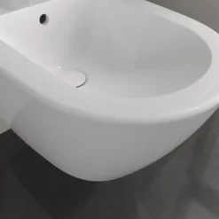 Villeroy & Boch Subway 2.0 Wandbidet - 56.5x37.5x28cm - Met Overloop - White Alpine (glans Wit)