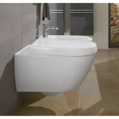 Villeroy & Boch Subway 2.0 Wandbidet - 56.5x37.5x28cm - Met Overloop - White Alpine (glans Wit)