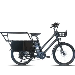 Villette Le Prolonge Longtail Transportfiets Zwart