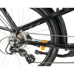 Villette Midmotor Ebike Transport Longtail 13ah 7sp Zwart
