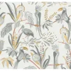 Vinyl behang op vlies bird grijs 388984