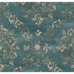 Vinylbehang op vlies Louvre blauw 387073