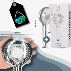 Vitasense PLUS Waterbesparende Douchekop met Waterfilter