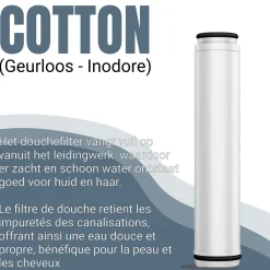 Vitasense Waterfilters 2 stuks - Geurloze douchefilters voor douchekop