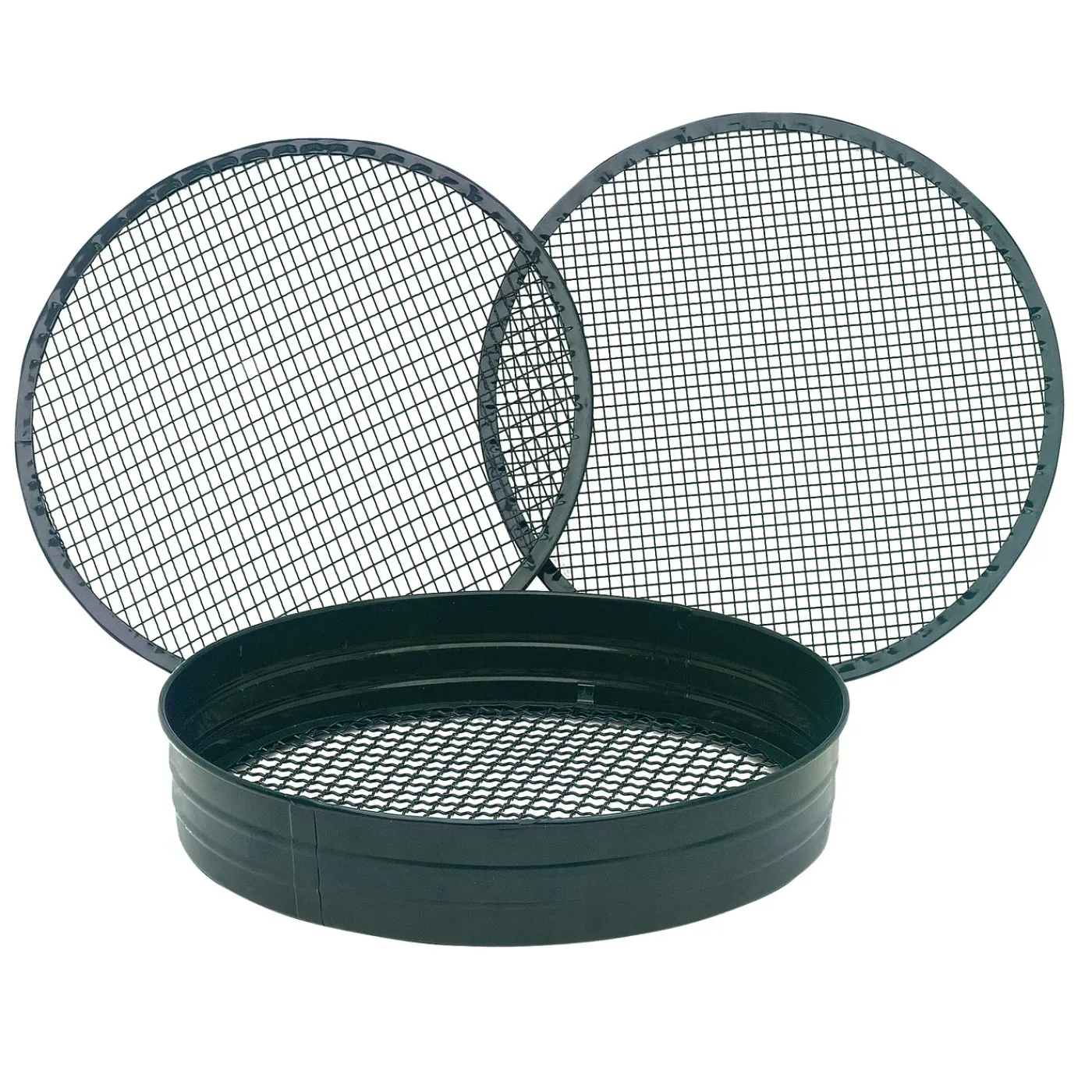 Overig Vitavia Metaalzeef Set 3 In 1 - Staal - Smaragd - 3 stuks