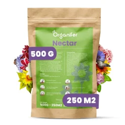 Vlinderbloemen En Bijenmengsel - Nectar - 40 Soorten - 500 G Voor 250 M2 - Organifer