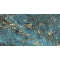 Vloertegel Lemurian Blue - Marmerlook - Blauw - 60x120cm - 1,44m²