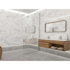Vloertegel Torano Statuario - Marmerlook Wit - 60x60cm - 1,44m²