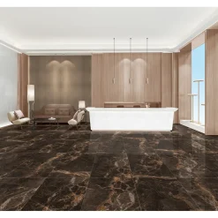 Overig Vloer wandtegel Emporium Nero - Marmerlook Zwartbruin - 60x120cm - 1,44m²