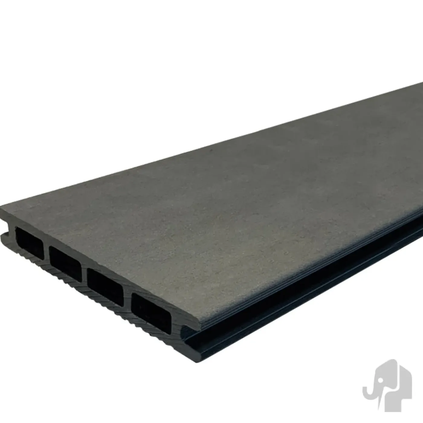 Elephant Vlonderplank WPC grijs 225x14cm