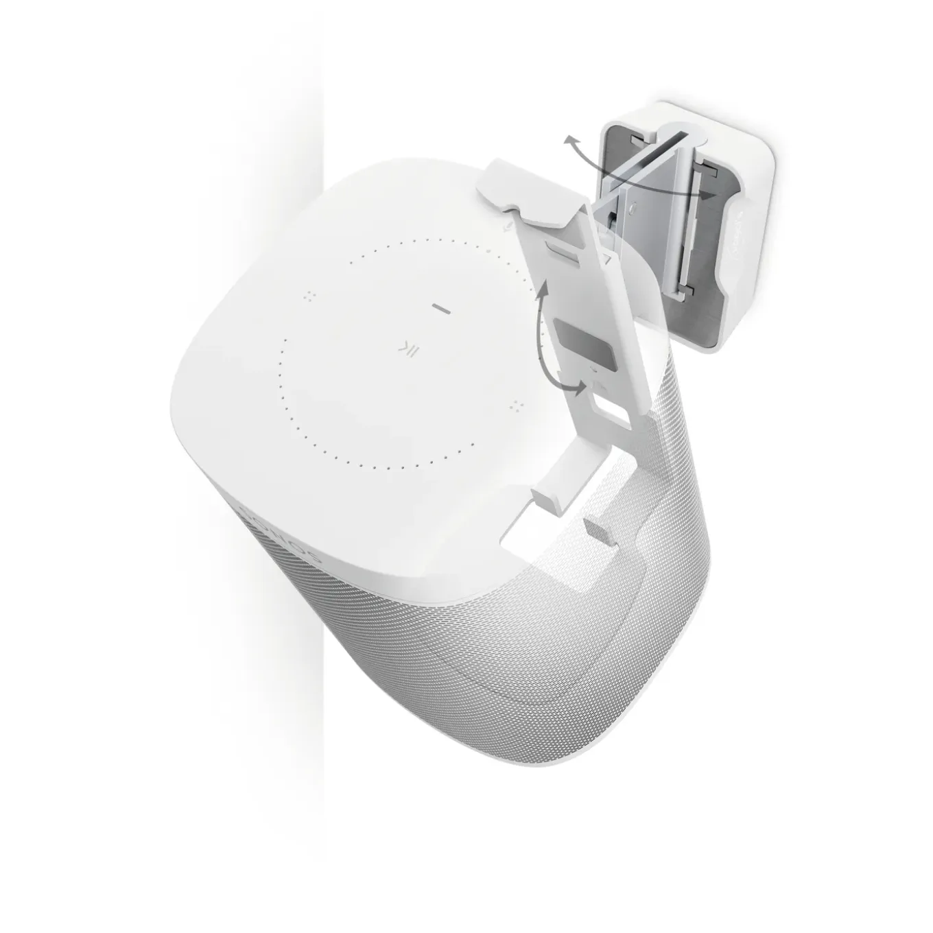 Vogel's wand luidsprekersteun Sound 4201 Sonos One et Play:1 wit