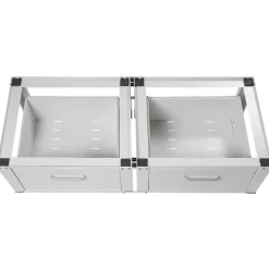 Vonia Wasmachine en Droger verhoger - Dubbel- Wit