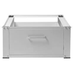Vonia Wasmachine Verhoger - Wasmachine Verhoger met lade - Wasmachine Sokkel - 63x54x31 - Wit