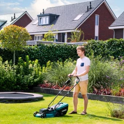 VONROC Accu Grasmaaier 40v – Brushless – 33cm – Centrale Hoogteverstelling – Excl. Accu En Snellader