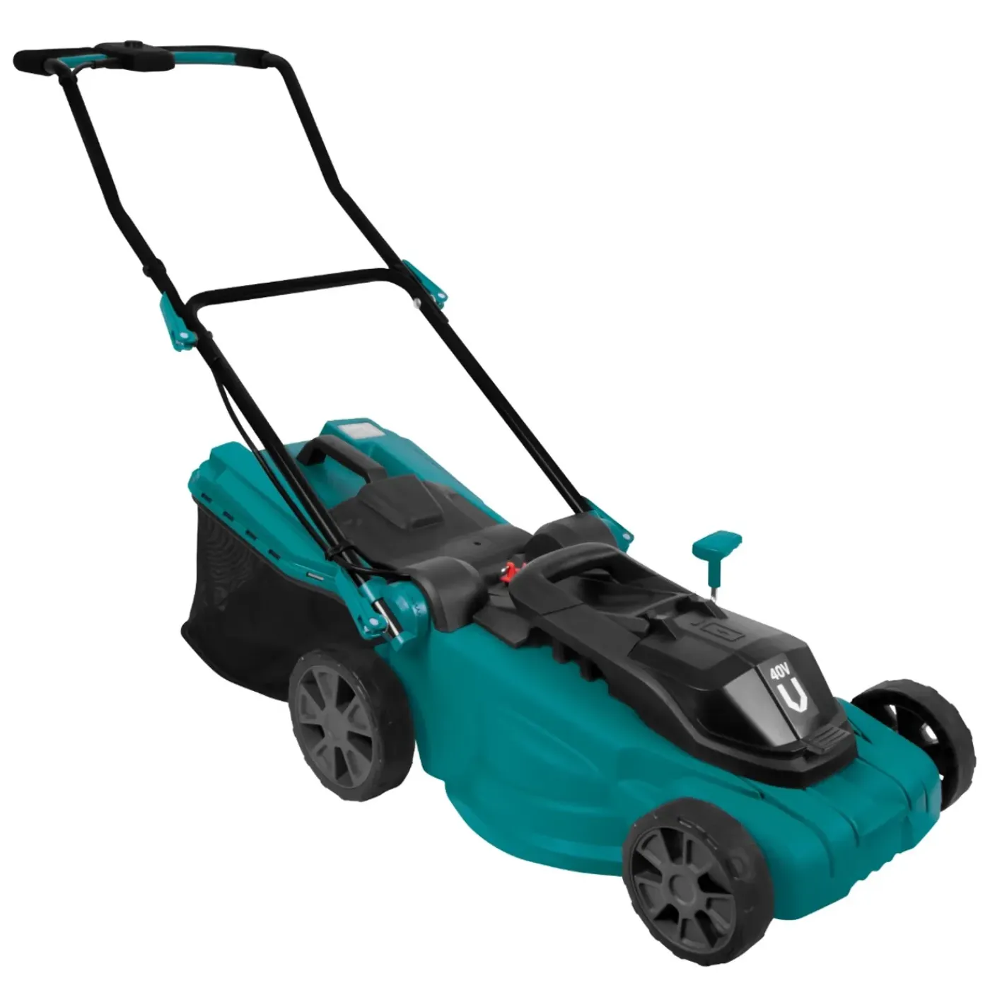 VONROC Accu Grasmaaier 40v – 38cm – Centrale Hoogteverstelling – Incl. Twee 4.0ah Accu’s, Snellader