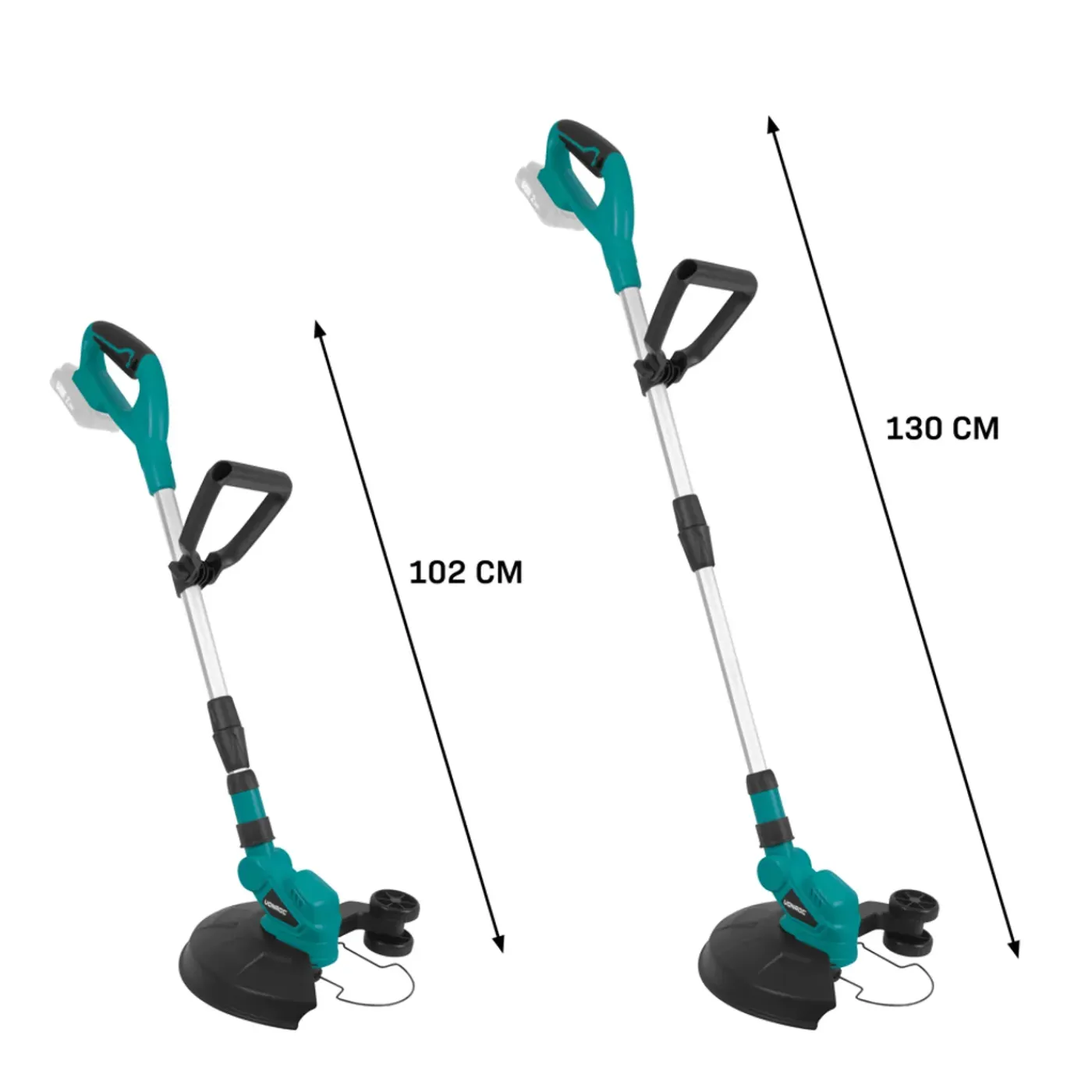 VONROC Accu Grasmaaier 20v En Grastrimmer 20v - Complete Set - Incl. 4.0ah Accu En Snellader