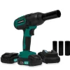 VONROC Accu Slagmoersleutel 20v – 4 Standen: 100/200/300/400nm - Incl. 4 Moerdoppen – Geschikt Voor