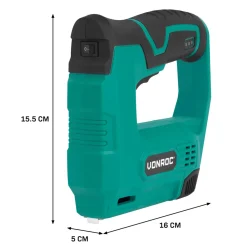 Vonroc Accu Tacker 4v – Complete Set Incl. 900 Nieten En 300 Spijkers