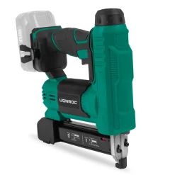 VONROC Accu Tacker – Vpower 20v – Incl. 1000 Nieten & 1000 Spijkers – Excl. Accu En Snellader