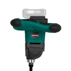 VONROC Accu verf / cementmenger – VPower 20V – Excl. accu en snellader – Incl. roerstaaf 600mm, Ø120