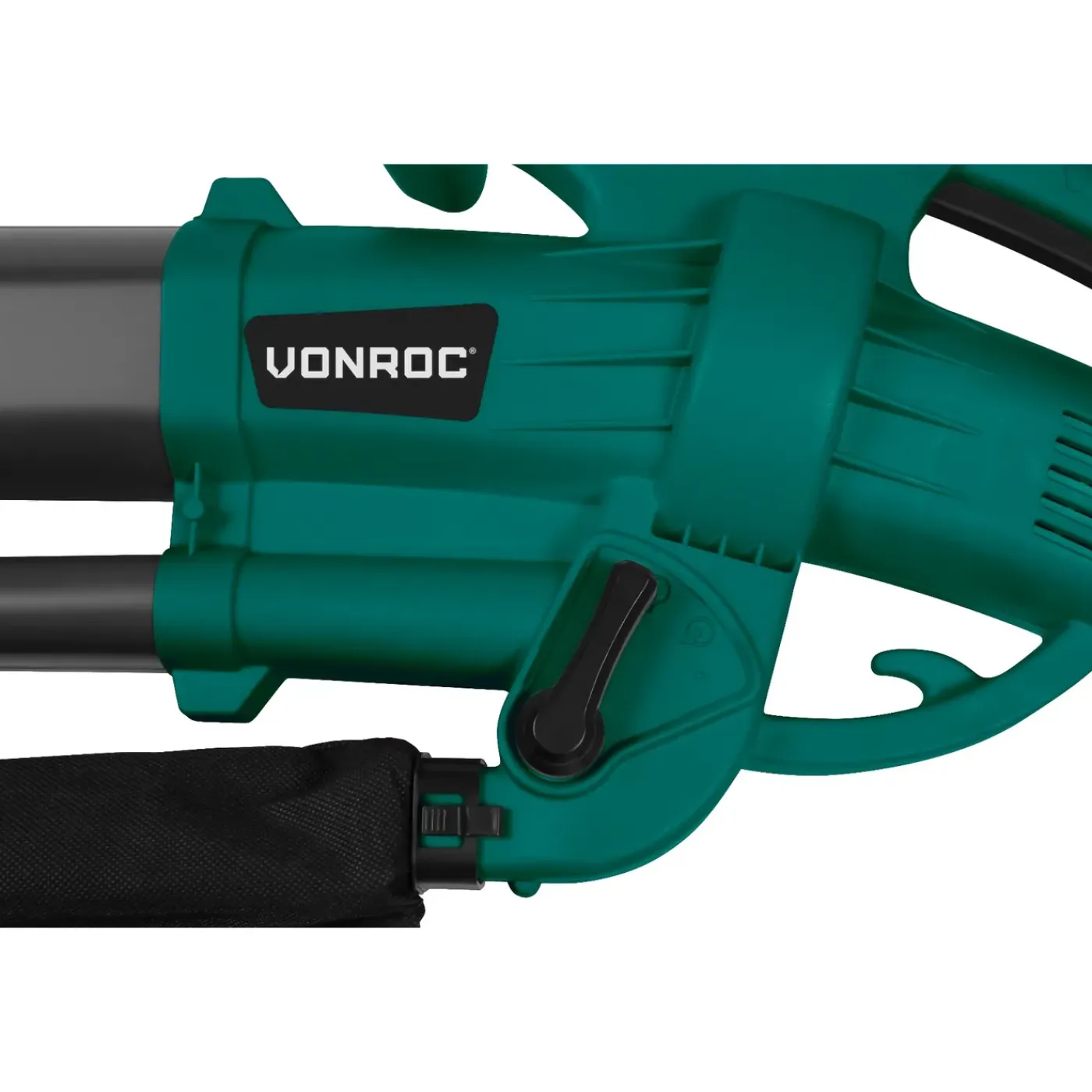 VONROC Bladblazer 3300w - 3-in-1- Blazen - Zuigen - Versnipperen - 270km/h - 40l