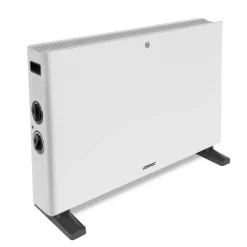 Vonroc Convectorkachel – 2000w – Wit | Met 2 Standen En Turbo Functie