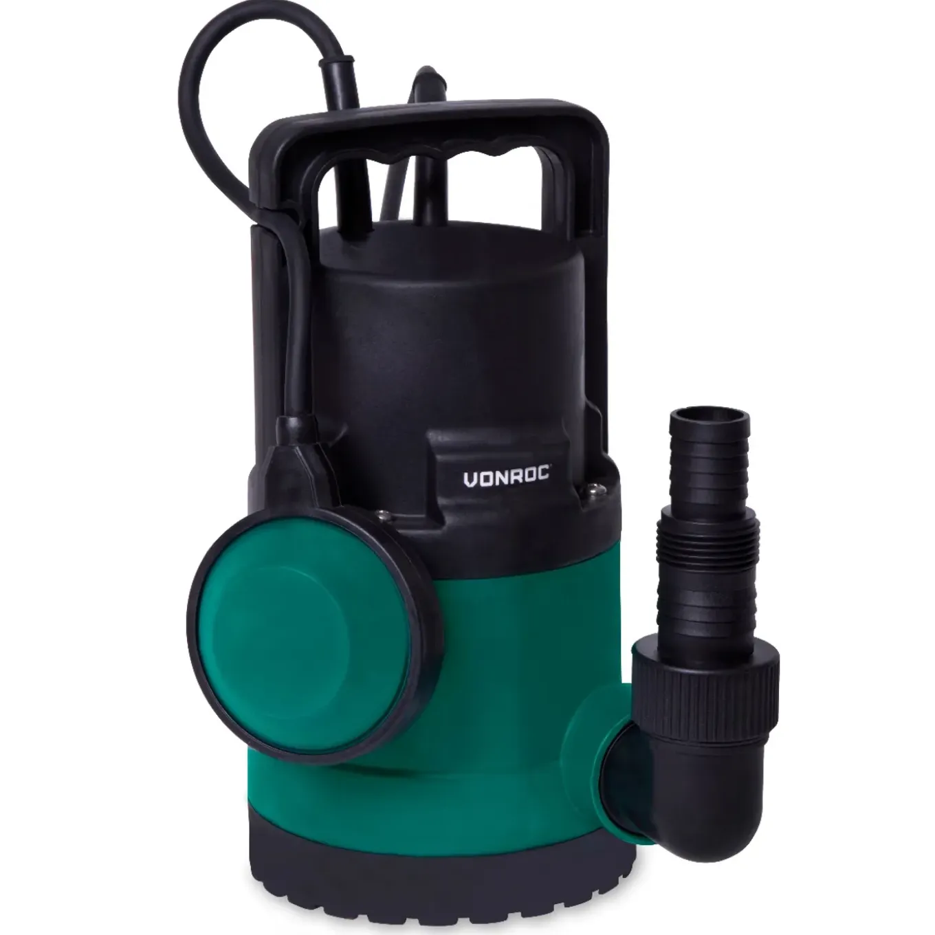 Vonroc Dompelpomp 300w – 6500l/h | Voor Schoon En Lichtvervuild Water