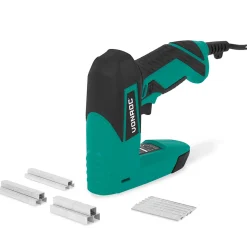 Vonroc Elektrische Tacker | Incl. 900 Nieten En 300 Spijkers
